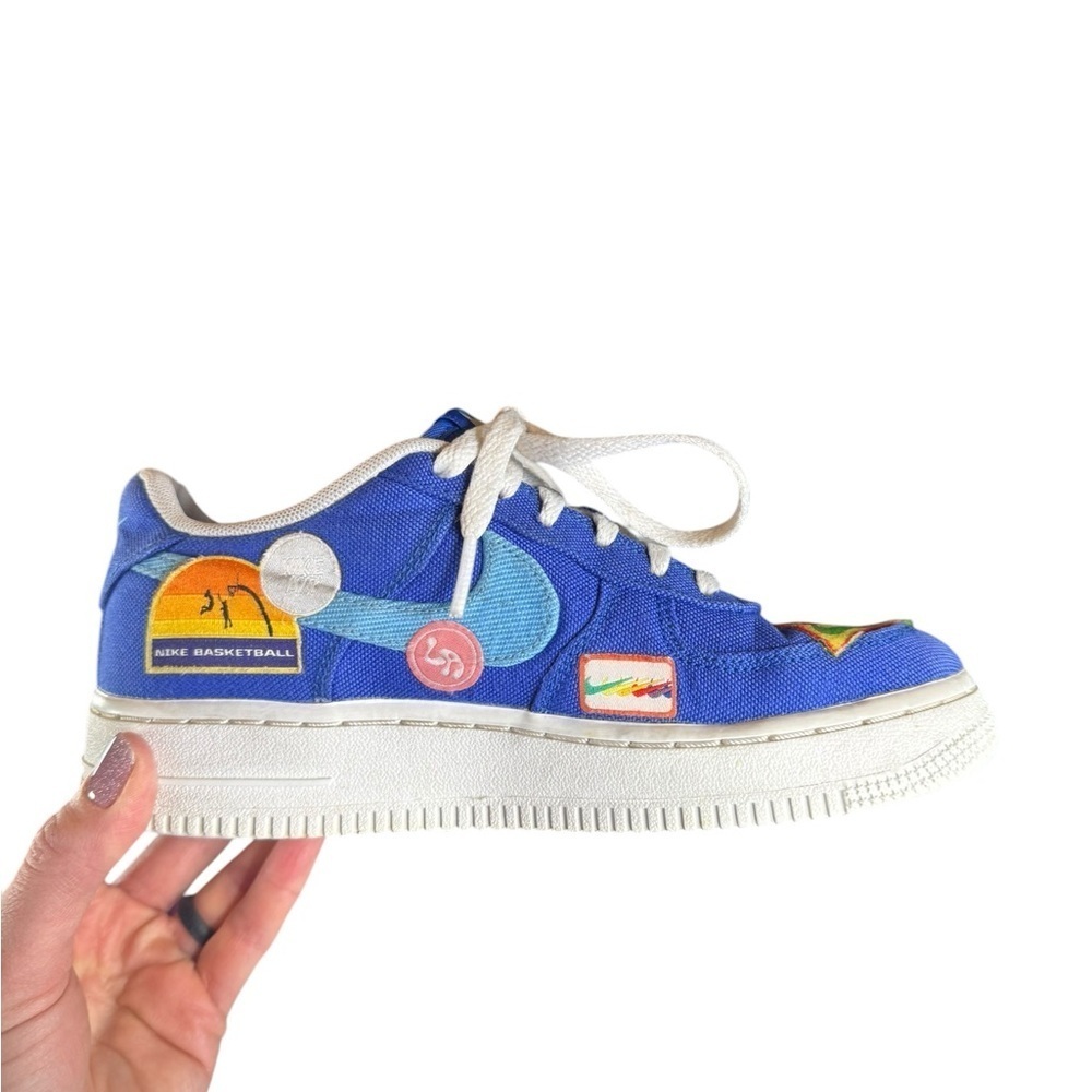 Air Force 1 '07 GS 'Patched Up Unisex- Los Angeles' Youth Size 4